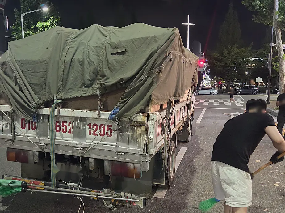 동작구 매장 혼합폐기물 시공 전